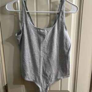 Gray Women's Tank Top bodysuit